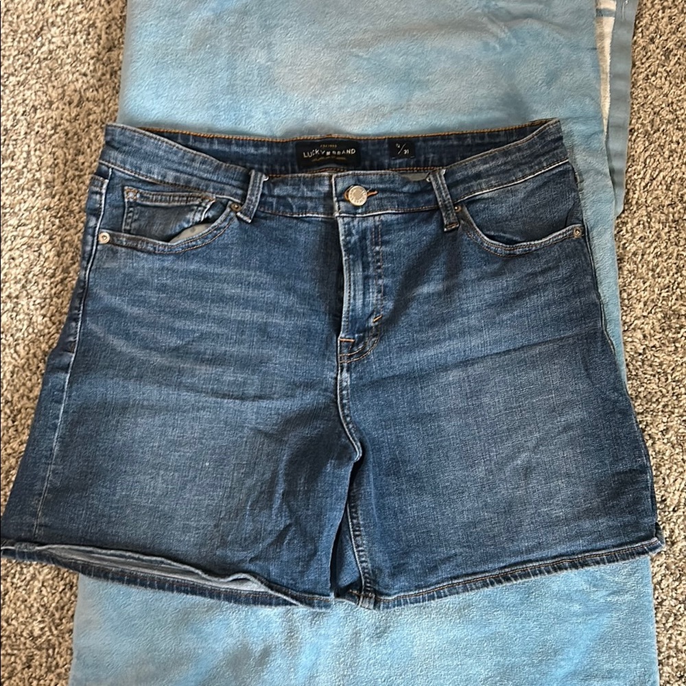 Lucky Brand “Ava”  Blue Jean Shorts